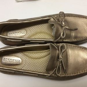 Sperry Topsiders Gold Size 8